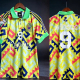 26-27 Mexico #9 Joint Edition Yellow Training shirts
