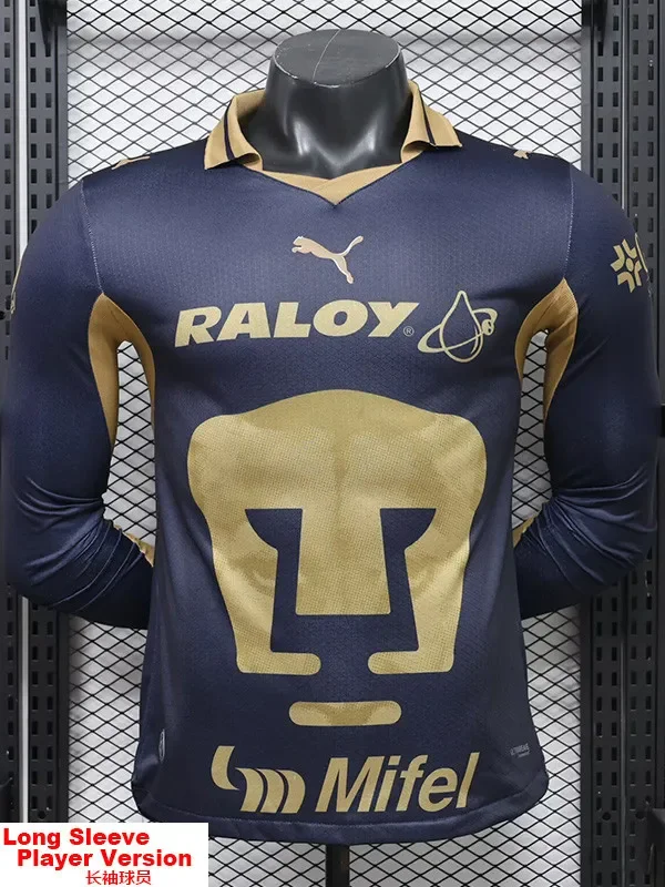 26-27 Pumas UNAM Away Long Sleeve Player Version Soccer Jersey (长袖球员)