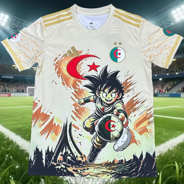 26-27 Algeria #213 Beige Special Edition Training shirts