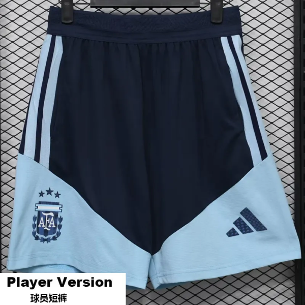 26-27 Argentina Royal blue Player Version Shorts Pants(球员短裤)