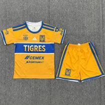 26-27 Tigres UANL Home Kids Soccer Jersey