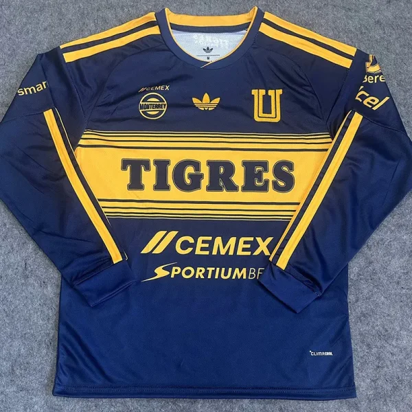 26-27 Tigres UANL Away Long Sleeve Soccer Jersey (长袖)
