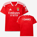 26-27 Benfica Home Fans Soccer Jersey (全广告)
