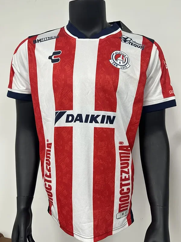 26-27 San Luis Home Player Version Soccer Jersey