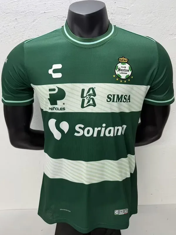 26-27 Santos Laguna Home Player Version Soccer Jersey