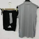 26-27 Los Angeles Gray Tank top and shorts suit (背心短裤)