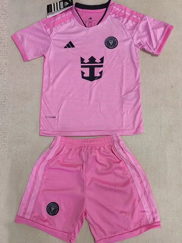 26-27 Inter Miami Home Kids Soccer Jersey