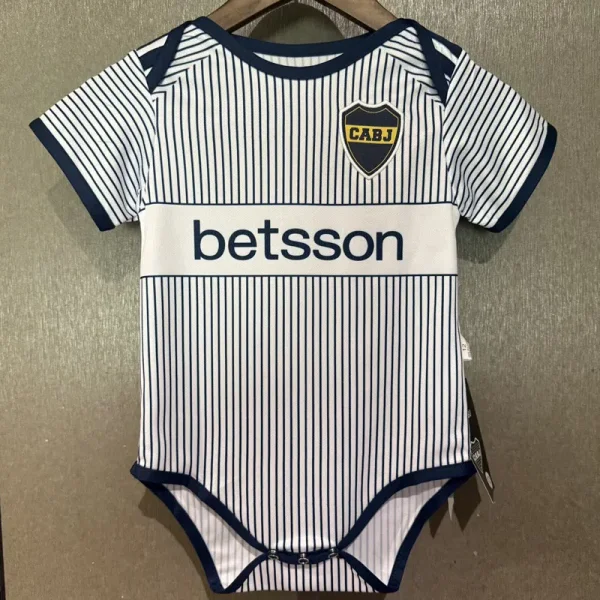 26-27 Boca Juniors Away Baby Infant Crawl Suit