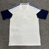 26-27 Boca Juniors White Polo Short Sleeve (半拉链)