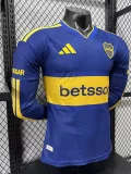 26-27 Boca Home Long Sleeve Player Version Soccer Jersey (长袖球员)