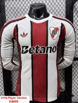 26-27 River Plate Away Long Sleeve Player Version Soccer Jersey (长袖球员)