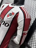 26-27 River Plate Away Long Sleeve Player Version Soccer Jersey (长袖球员)
