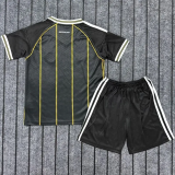 26-27 Germany Third Black Gold Kids Soccer Jersey