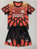 26-27 PSV Orange Goalkeeper Kids Soccer Jersey