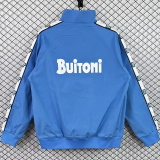 1987-1988 Napoli Buitoni Blue Retro Windbreaker