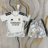 26-27 Benfica Grey Goalkeeper Kids Soccer Jersey