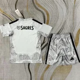 26-27 Benfica Grey Goalkeeper Kids Soccer Jersey