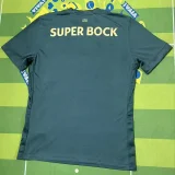 26-27 Sporting Lisbon Green 120th Anniversary Fans Soccer Jersey