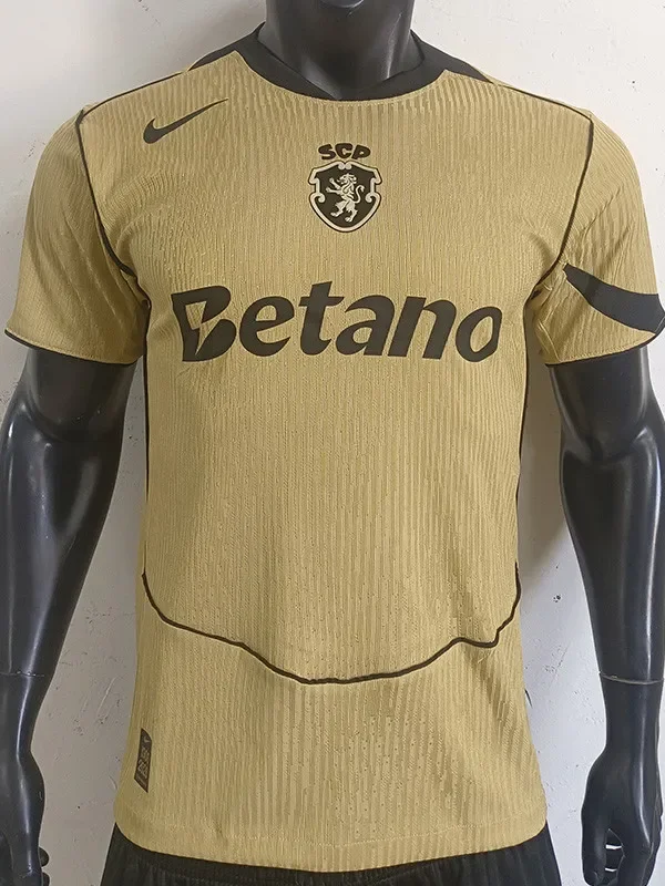 26-27 Sporting Lisbon Away Player Version Soccer Jersey