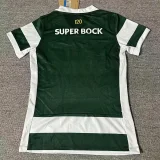 26-27 Sporting Lisbon Home Women Soccer Jersey (女)