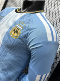 26-27 Argentina Messi Farewell Match Long Sleeve Player Version Soccer Jersey (长袖球员)
