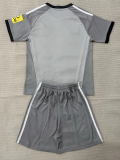 26-27 Newcastle Grey Goalkeeper Kids Soccer Jersey