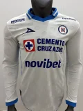 26-27 Cruz Azul Away Long Sleeve Player Version Soccer Jersey (长袖球员)