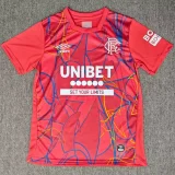 26-27 Rangers Red Goalkeeper Fans Soccer Jersey