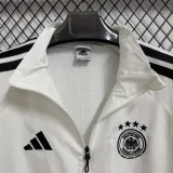 26-27 Germany White Windbreaker