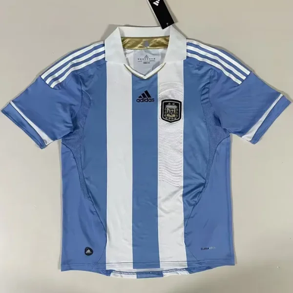 2012 Argentina Home Retro Soccer Jersey