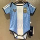 26-27 World Cup Argentina Messi Farewell Match Baby Infant Crawl Suit