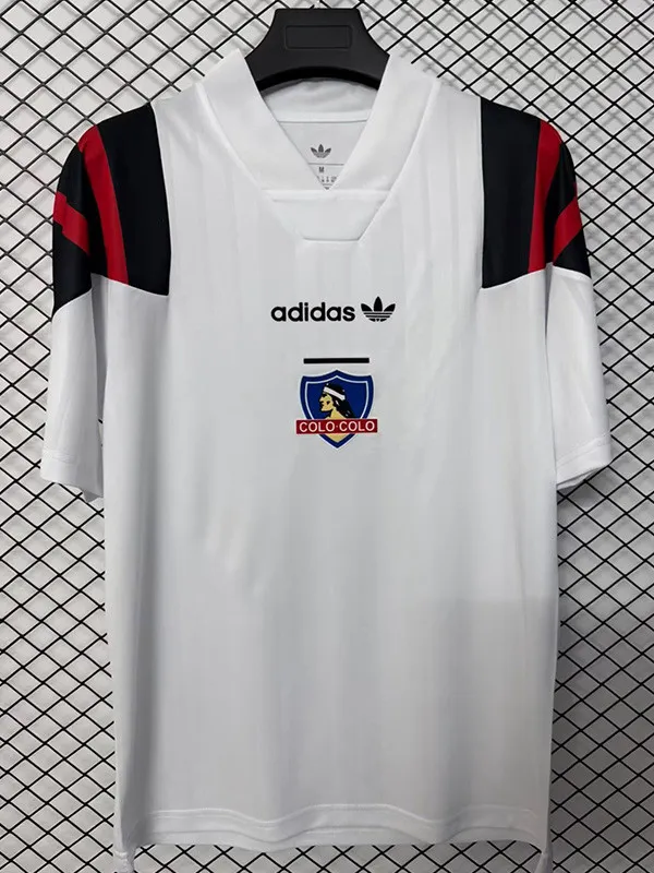 26-27 Colo-Colo EQT White Training Shirts