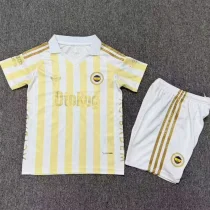 26-27 Fenerbahce Away Kids Soccer Jersey