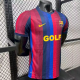 26-27 BAR GOLF Joint Home Player Version Soccer Jersey(胸前广告)