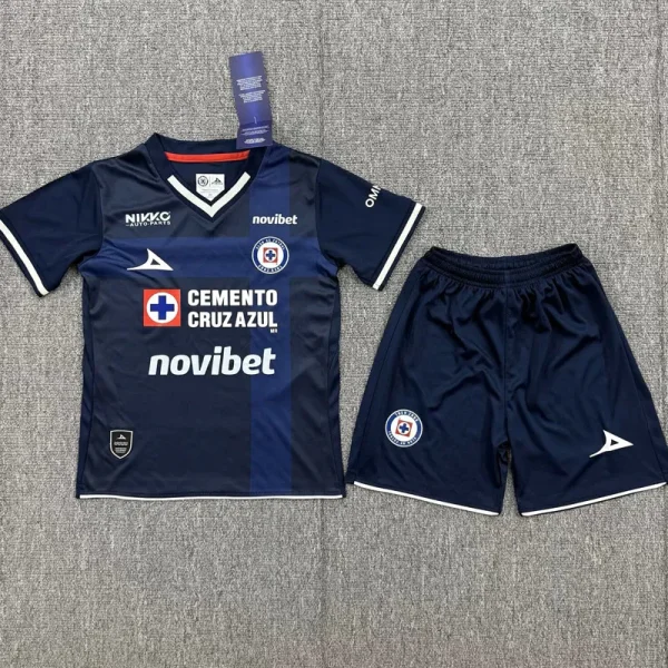 26-27 Cruz Azul Third Kids Soccer Jersey
