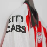 26-27 Derry City Home Fans Soccer Jersey (全广告)