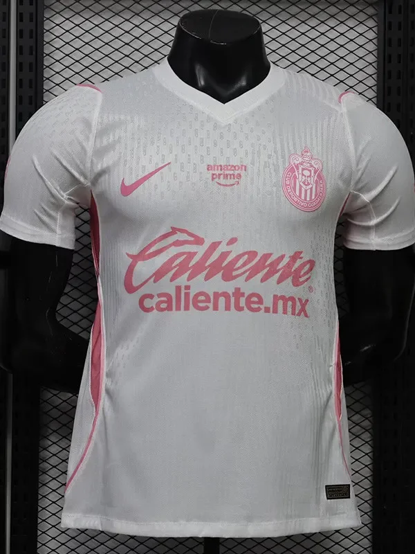 26-27 Chivas Guadalajara White Special Edition Player Version Soccer Jersey