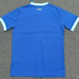 26-27 Club America 110th Anniversary Blue Fans Soccer Jersey