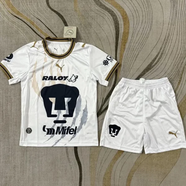 26-27 Pumas UNAM Home Kids Soccer Jersey