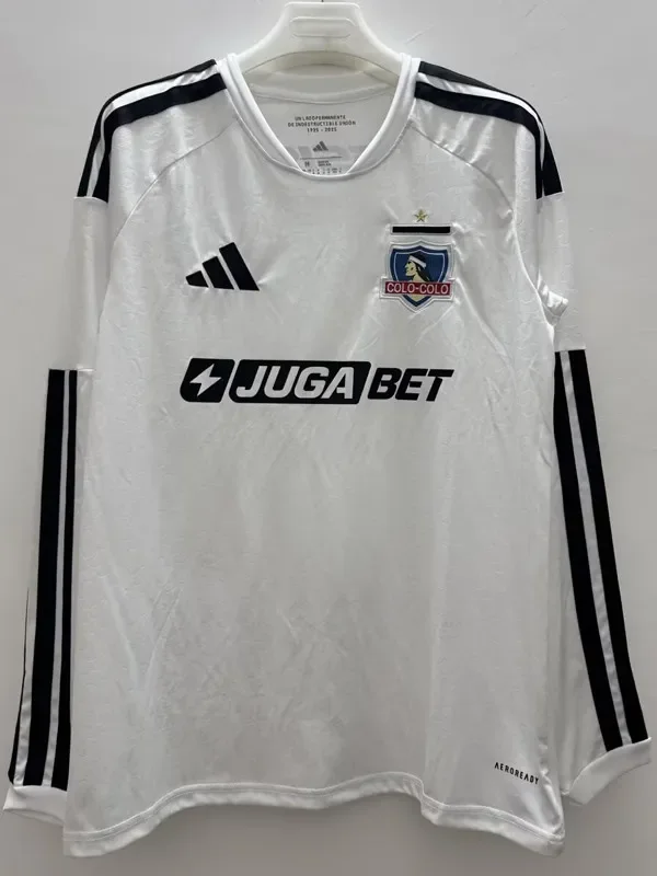 26-27 Colo-Colo Home Long Sleeve Soccer Jersey (长袖)