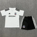 26-27 Colo-Colo Home Kids Soccer Jersey