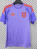 26-27 Universidad De Chile Purple Training shirts (圆领)