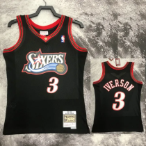 1998 76ERS IVERSON #3 Black Retro Top Quality Hot Pressing NBA Jersey 1998 76ERS IVERSON #3 Black Retro Top Quality Hot Pressing NBA Jersey