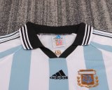 1998 Argentina Home Kids Retro Soccer Jersey