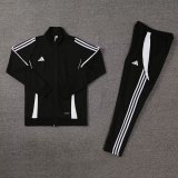 2024 AD Black Jacket Tracksuit
