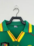 1998 Cameroon Home Retro Soccer Jersey