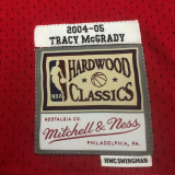 2004-05 ROCKETS McGRADY #1 Red Retro Top Quality Hot Pressing NBA Jersey