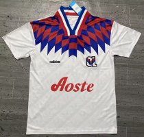 1995-1996 Lyon Home Retro Soccer Jersey 1995-1996 Lyon Home Retro Soccer Jersey