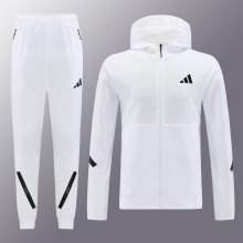 2024 AD White Hoodie Jacket Tracksuit