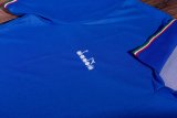 1990 Italy Home Blue Retro Soccer Jersey
